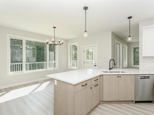 54325 Rge Rd 31, Rural Lac Ste. Anne County, AB - Indoor Photo Showing Kitchen With Double Sink With Upgraded Kitchen