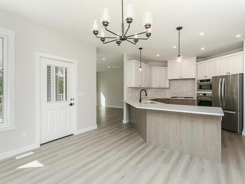 54325 Rge Rd 31, Rural Lac Ste. Anne County, AB - Indoor Photo Showing Kitchen With Upgraded Kitchen