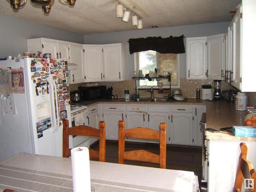 5302 47 Avenue, Vegreville, AB - Indoor Photo Showing Kitchen With Double Sink