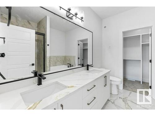 81 Silverstone Drive, Stony Plain, AB - Indoor Photo Showing Bathroom