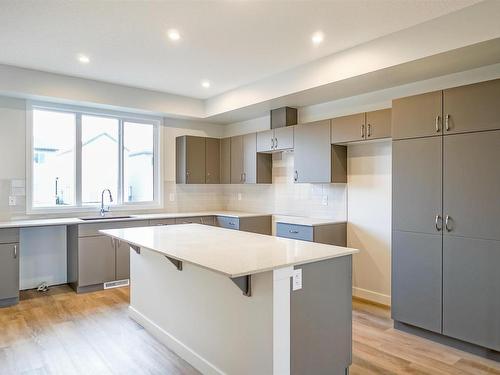 17647 49 Street, Edmonton, AB - Indoor Photo Showing Kitchen With Upgraded Kitchen