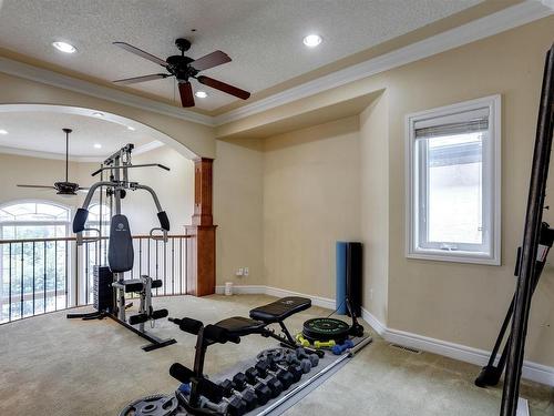 1519 68 Street, Edmonton, AB - Indoor Photo Showing Gym Room