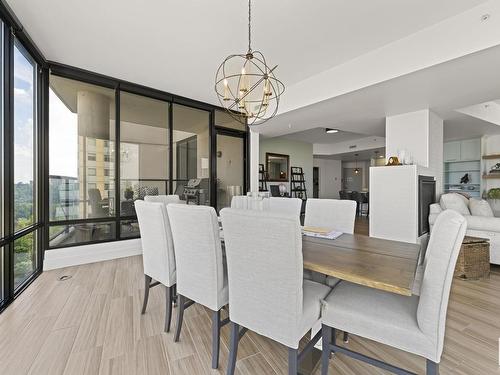 1002 10028 119 Street Nw, Edmonton, AB - Indoor Photo Showing Dining Room