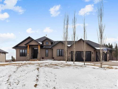 2050 Spring Lake Drive, Rural Parkland County, AB - Outdoor With Facade