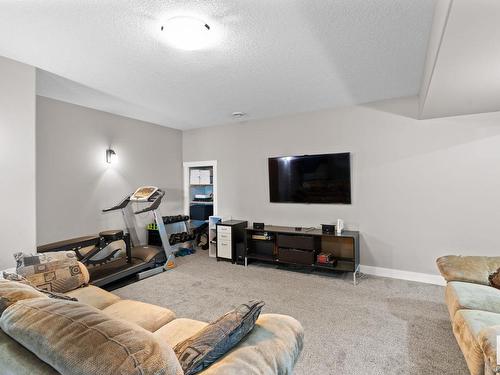 2050 Spring Lake Drive, Rural Parkland County, AB - Indoor Photo Showing Living Room