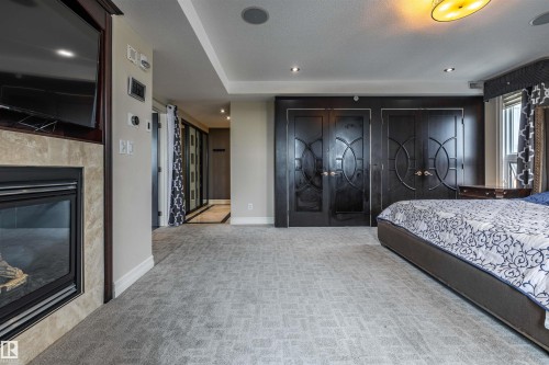 1801 9939 109 Street, Edmonton, AB - Indoor With Fireplace