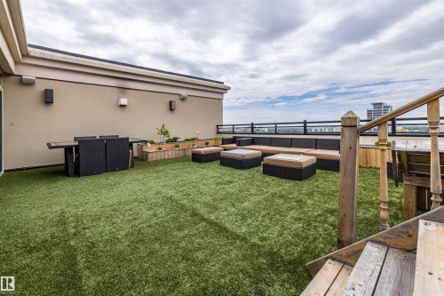 1801 9939 109 Street, Edmonton, AB - Outdoor With Deck Patio Veranda With Exterior