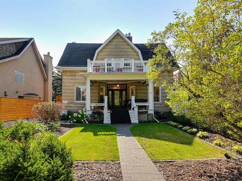 10347 Villa Avenue, Edmonton, AB - Outdoor With Deck Patio Veranda With Facade