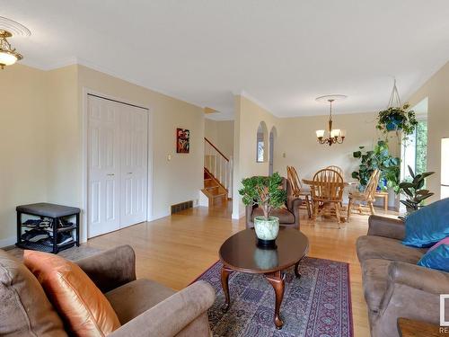 18921 98 Avenue, Edmonton, AB - Indoor Photo Showing Living Room