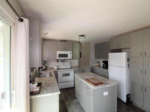 5001 55 Avenue, St. Paul Town, AB - Indoor Photo Showing Kitchen With Double Sink