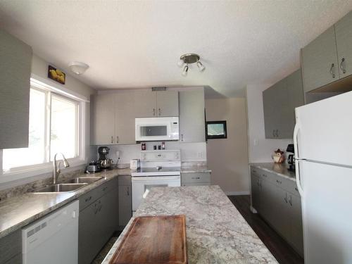 5001 55 Avenue, St. Paul Town, AB - Indoor Photo Showing Kitchen With Double Sink