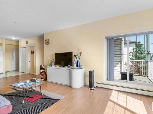 304 16715 100 Avenue, Edmonton, AB - Indoor Photo Showing Living Room