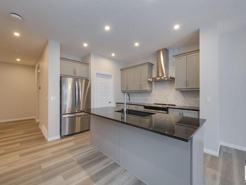 13023 213 Street, Edmonton, AB - Indoor Photo Showing Kitchen With Upgraded Kitchen