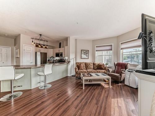 205 9927 79 Avenue, Edmonton, AB - Indoor Photo Showing Living Room