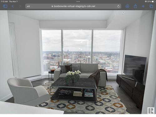 Edmonton, AB - Indoor Photo Showing Living Room