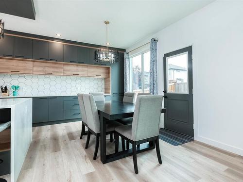 65 Lilac Bay, Spruce Grove, AB - Indoor Photo Showing Dining Room