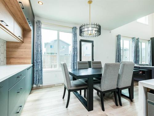 65 Lilac Bay, Spruce Grove, AB - Indoor Photo Showing Dining Room