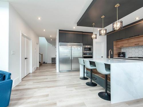 65 Lilac Bay, Spruce Grove, AB - Indoor Photo Showing Kitchen