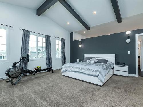 65 Lilac Bay, Spruce Grove, AB - Indoor Photo Showing Bedroom