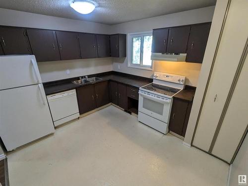 312 12416 161 Avenue, Edmonton, AB - Indoor Photo Showing Kitchen With Double Sink