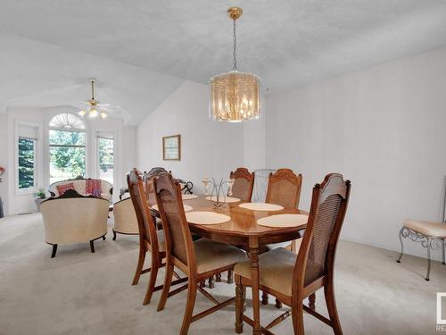 336 Grand Meadow Crescent, Edmonton, AB - Indoor Photo Showing Dining Room