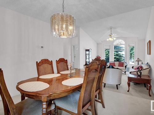 336 Grand Meadow Crescent, Edmonton, AB - Indoor Photo Showing Dining Room