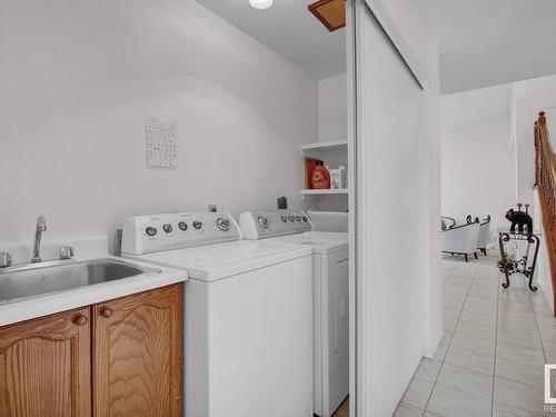 336 Grand Meadow Crescent, Edmonton, AB - Indoor Photo Showing Laundry Room