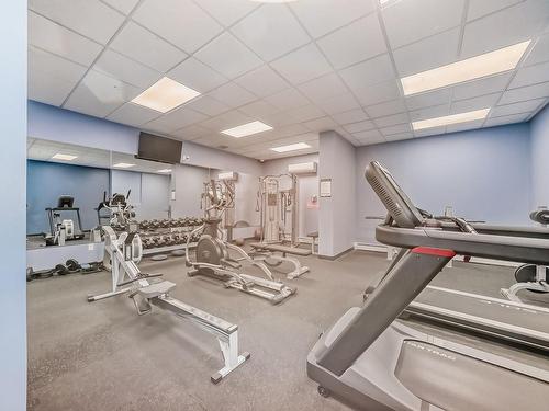 1703 10303 105 Street, Edmonton, AB - Indoor Photo Showing Gym Room