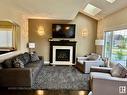 8532 16A Avenue, Edmonton, AB  - Indoor Photo Showing Living Room With Fireplace 