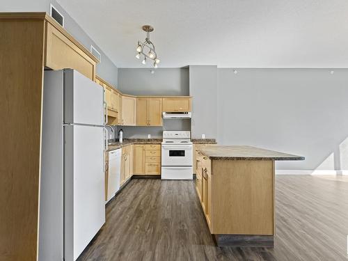 403 10106 105 Street, Edmonton, AB - Indoor Photo Showing Kitchen