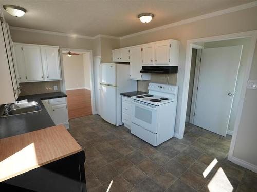 5126 54 Avenue, St. Paul Town, AB - Indoor Photo Showing Kitchen With Double Sink