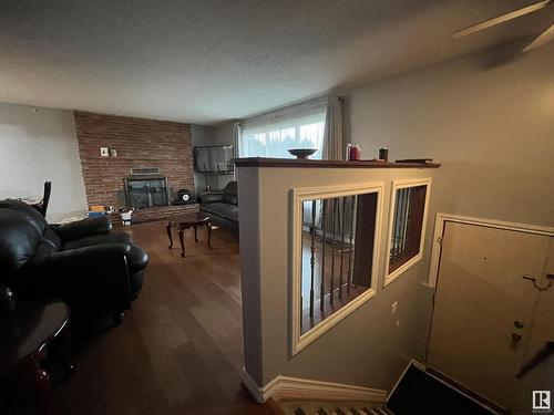 5310 52 Avenue, Elk Point, AB - Indoor With Fireplace