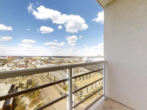 1804 10388 105 Street, Edmonton, AB - Outdoor With Balcony With View