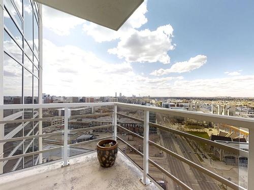 1804 10388 105 Street, Edmonton, AB - Outdoor With Balcony With View With Exterior