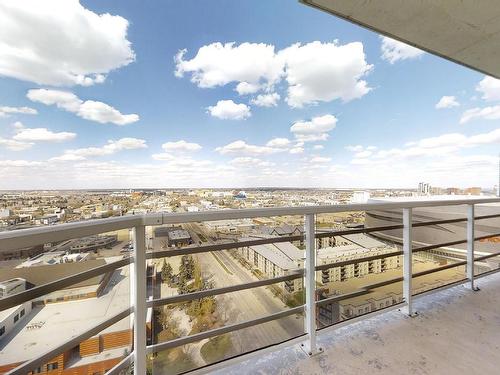 1804 10388 105 Street, Edmonton, AB - Outdoor With Balcony With View