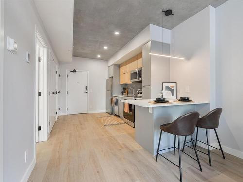 202 11141 84 Avenue, Edmonton, AB - Indoor Photo Showing Kitchen