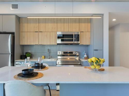 316 11141 84 Avenue, Edmonton, AB - Indoor Photo Showing Kitchen With Upgraded Kitchen