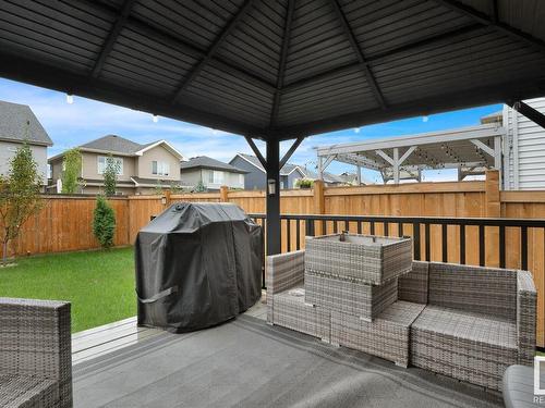 540 Eagleson Wynd, Edmonton, AB - Outdoor With Deck Patio Veranda With Exterior