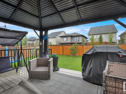 540 Eagleson Wynd, Edmonton, AB - Outdoor With Deck Patio Veranda With Exterior