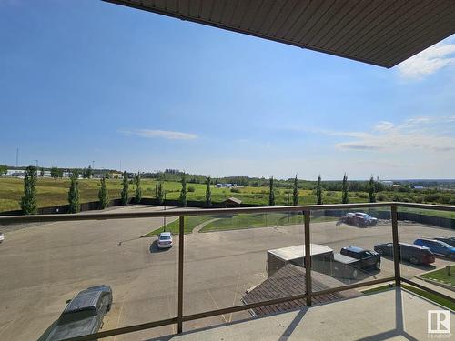 306 5201 Brougham Drive, Drayton Valley, AB - Outdoor With Balcony With View