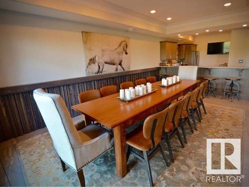 306 5201 Brougham Drive, Drayton Valley, AB - Indoor Photo Showing Dining Room