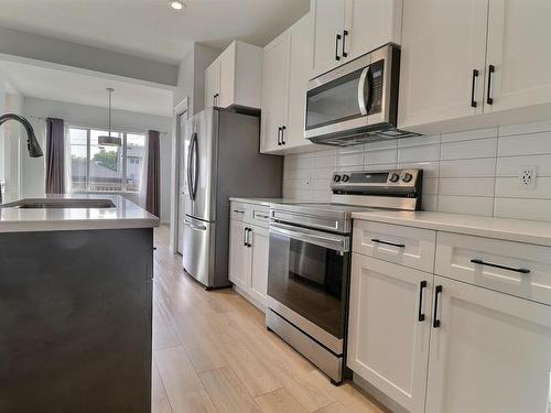 12439 83 Street, Edmonton, AB - Indoor Photo Showing Kitchen With Upgraded Kitchen