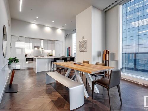 2304 10360 102 Street, Edmonton, AB - Indoor Photo Showing Dining Room