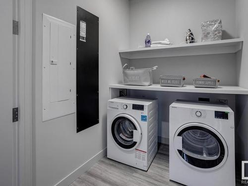 4704 10360 102 Street, Edmonton, AB - Indoor Photo Showing Laundry Room