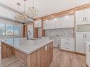 28 Ashbury Crescent, Spruce Grove, AB  - Indoor Photo Showing Kitchen With Double Sink 