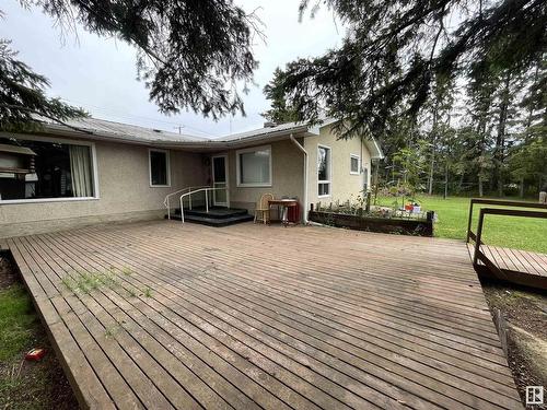 20 Railway Avenue, Duffield, AB - Outdoor With Deck Patio Veranda