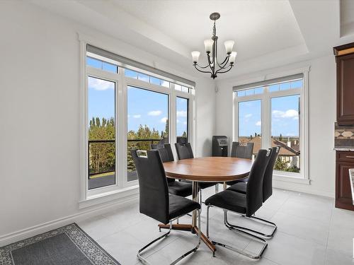 3813 Macneil Heath, Edmonton, AB - Indoor Photo Showing Dining Room