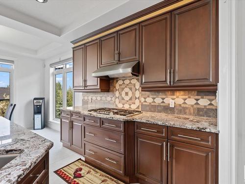 3813 Macneil Heath, Edmonton, AB - Indoor Photo Showing Kitchen With Upgraded Kitchen