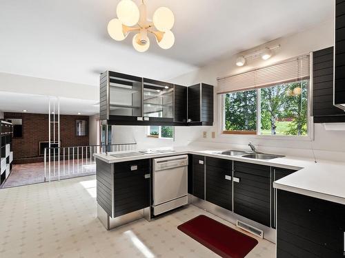 4413 53A Avenue, Smoky Lake Town, AB - Indoor Photo Showing Kitchen With Double Sink