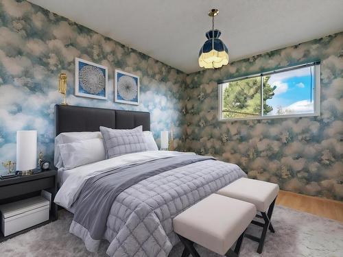 4413 53A Avenue, Smoky Lake Town, AB - Indoor Photo Showing Bedroom